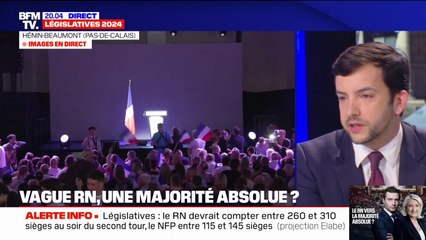 RN en tête des législatives: "Une fierté et une grande responsabilité" pour Jean-Philippe Tanguy (@JphTanguy)