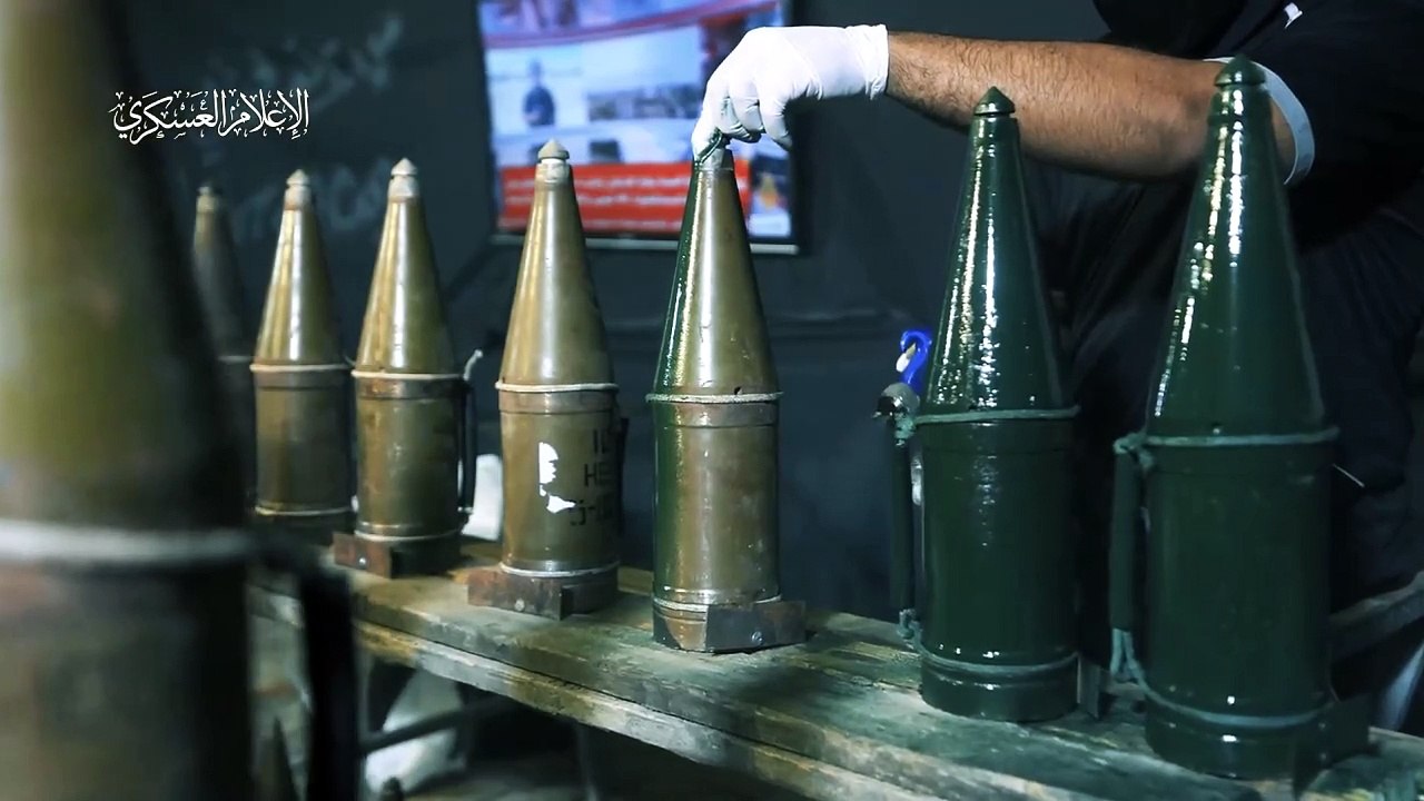 Kassam Tugayları'ndan cephane üretim görüntüleri