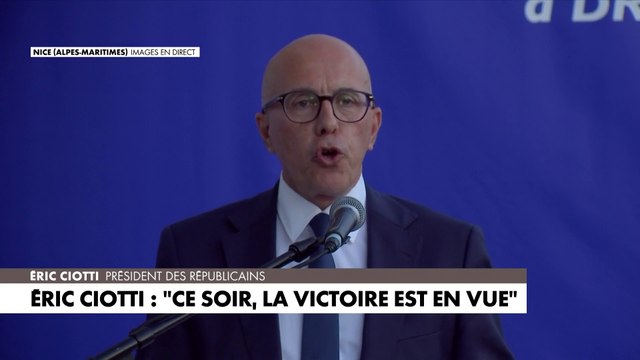 Éric Ciotti : «La menace est trop grave, le danger est trop proche et la France est trop grande pour l’abandonner dans des postures électorales stériles»