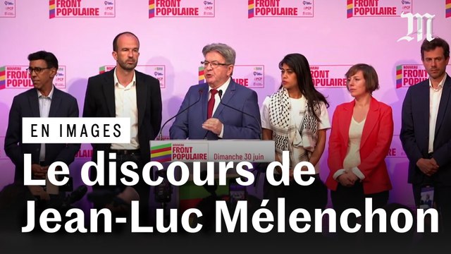 Jean-Luc Mélenchon : « Pas une voix, pas un siège de plus pour le RN »