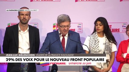 Législatives 2024 : si LFI est arrivé 3e et le RN en tête, «nous retirerons notre candidature», déclare Mélenchon