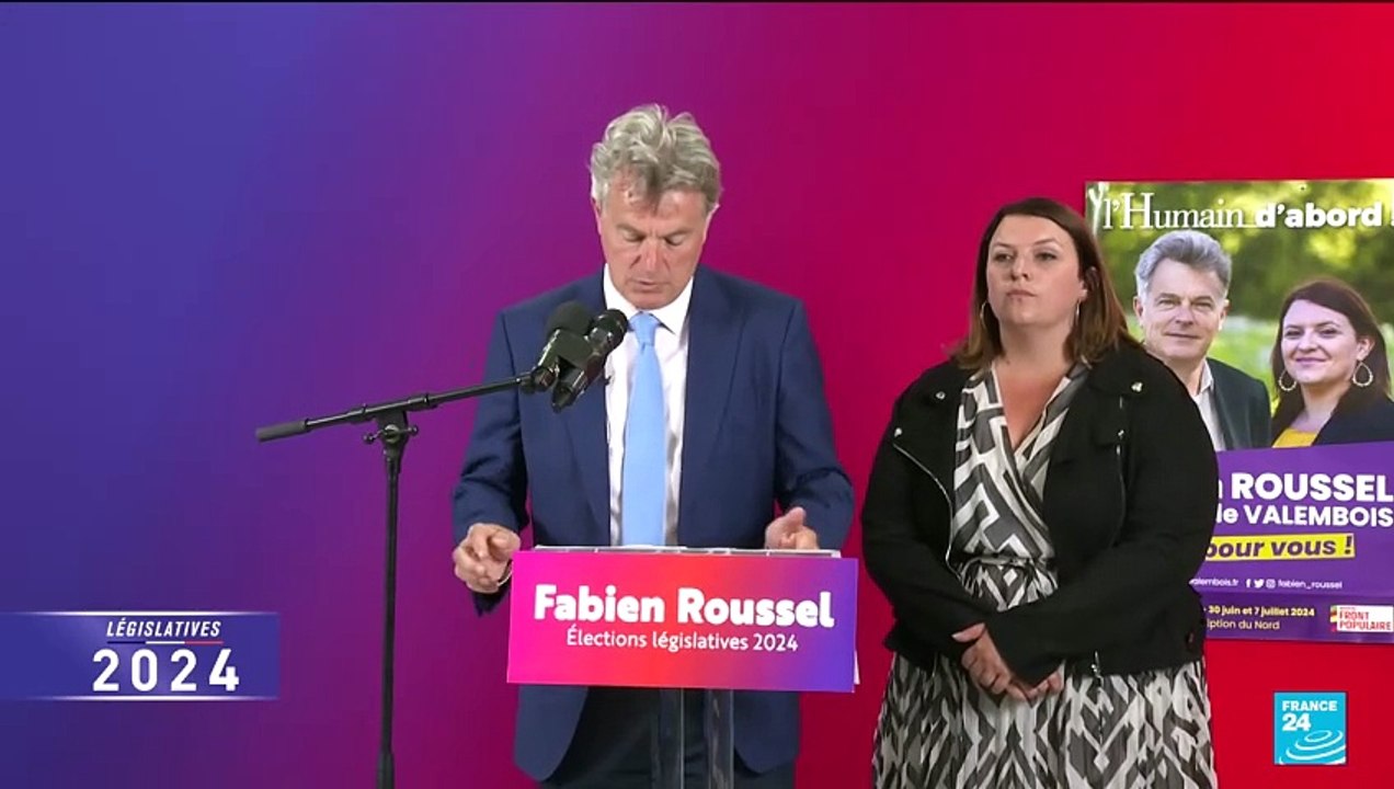 Fabien Roussel (PCF) éliminé dès le premier tour par le candidat RN