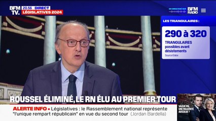 Législatives: entre 290 et 320 triangulaires prévues au second tour (projections Elabe)