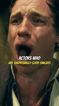 ACTORS WHO ARE SURPRISINGLY GOOD SINGERS #shorts