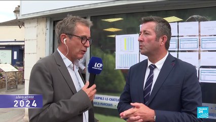 Législatives : "Il faut respecter le choix des Français", estime Karl Olive, candidat Renaissance