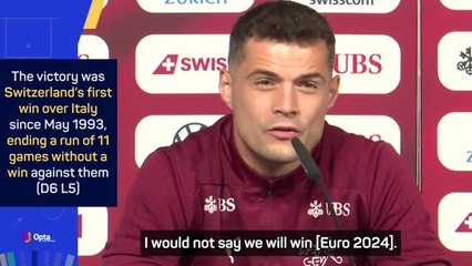 Switzerland aren't finished at the Euros yet - Xhaka