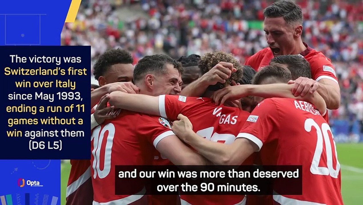 Switzerland aren't finished at the Euros yet - Xhaka