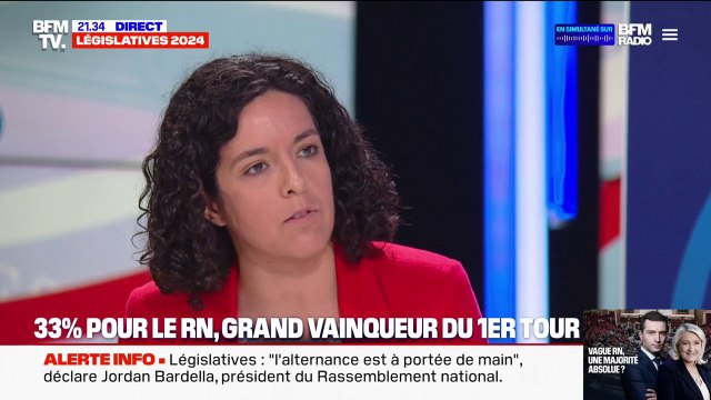 Vous avez le choix entre une société fracturée ou une société de la solidarité incarnée , affirme Manon Aubry