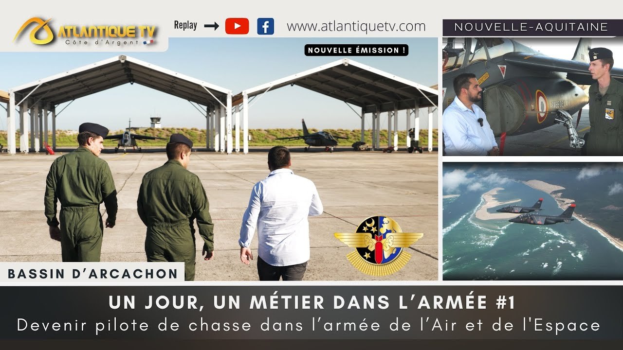 Un jour, un métier dans l’armée #1 Devenir pilote de chasse dans l’armée de l’Air et de l'Espace