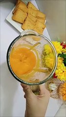Delicious mango dessert
