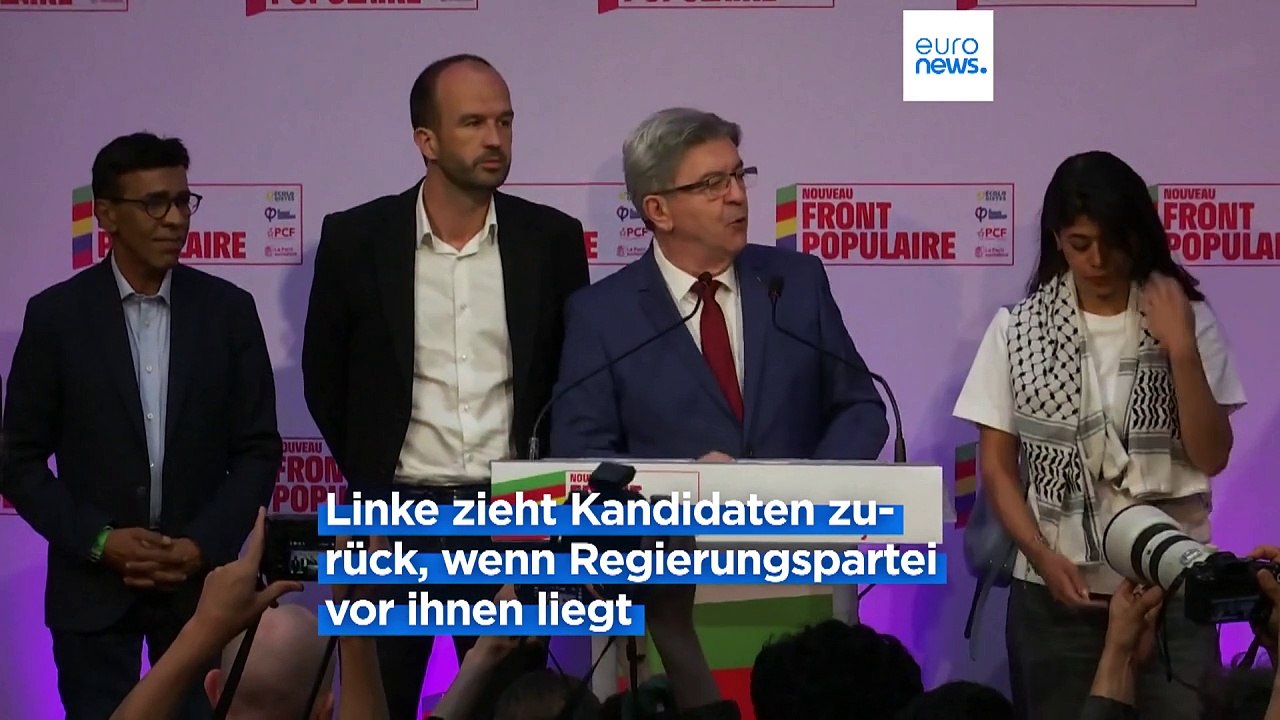 'Keine Stimme für die extreme Rechte': Bündnis gegen Le-Pen-Partei - Der Liveblog