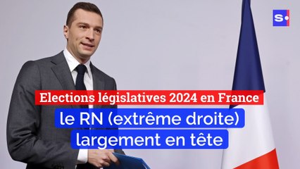 Elections législatives 2024 en France : le RN (extrême droite) largement en tête