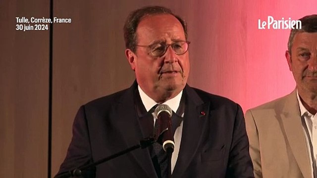 Législatives : Hollande remercie les électeurs du nouveau front populaire