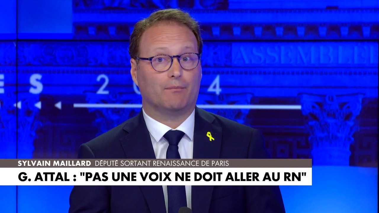 Sylvain Maillard: «Pas une voix pour le Rassemblement national, mais nous ne travaillerons pas avec LFI»