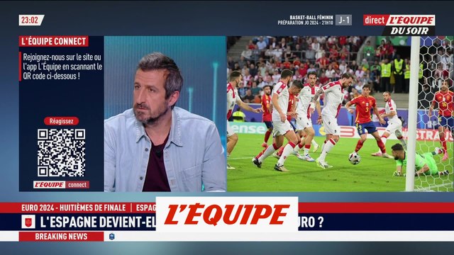 L'Espagne s'impose face à la Géorgie et rejoint l'Allemagne en quarts - Foot - Euro