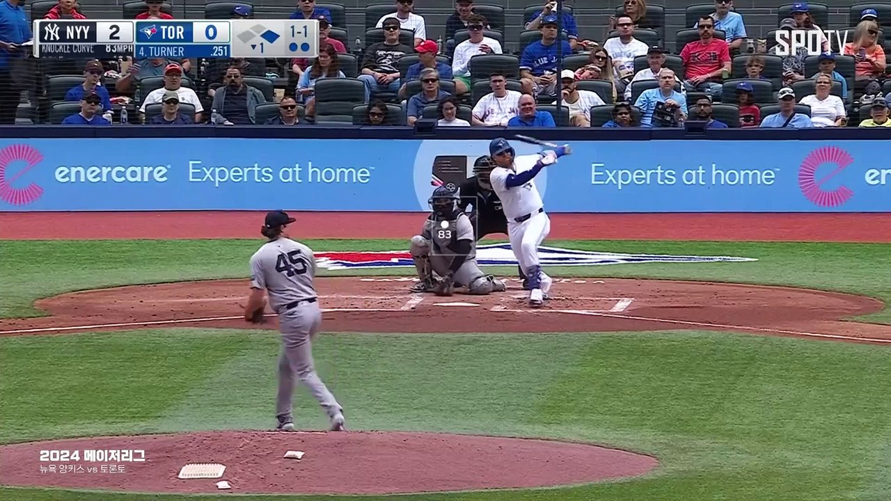 스포츠중계 씨유티비 [MLB] 뉴욕 양키스 vs 토론토 하이라이트 2024.07.01 (월) 0237