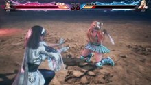 Give Jun Kazama Rage Art to Emily in various outfits