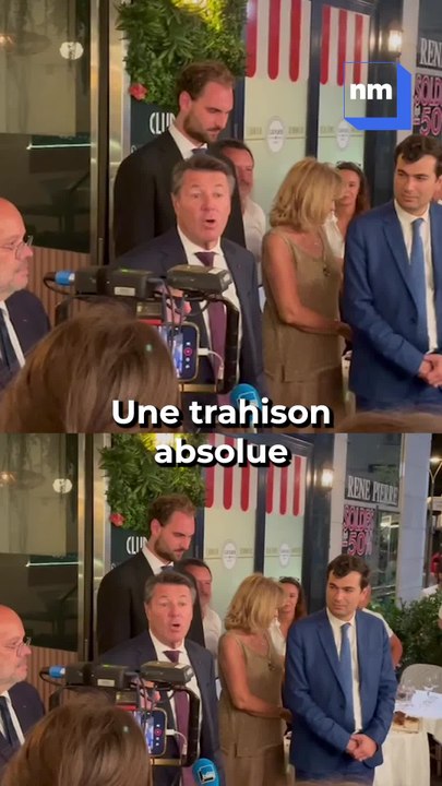 Estrosi : Une "trahison" au parti de De Gaulle "pour aller cirer les pompes de Mr. Bardella"