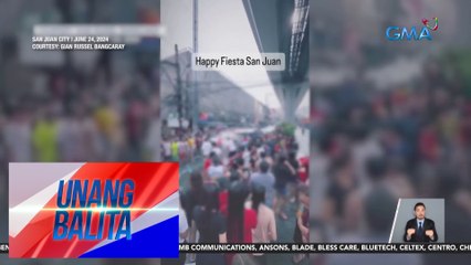 Delivery rider na nabasa sa Wattah! Wattah! Festival, nagsampa ng reklamong unjust vexation at slander | Unang Balita