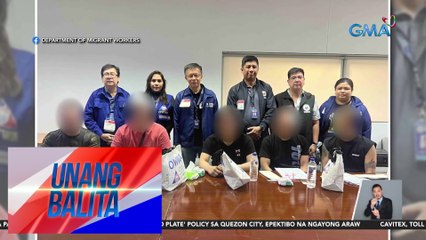 5 sa 27 tripulanteng Pinoy na sakay ng MV Transworld Navigator na inatake ng Houthi, nakauwi na sa Pilipinas | Unang Balita