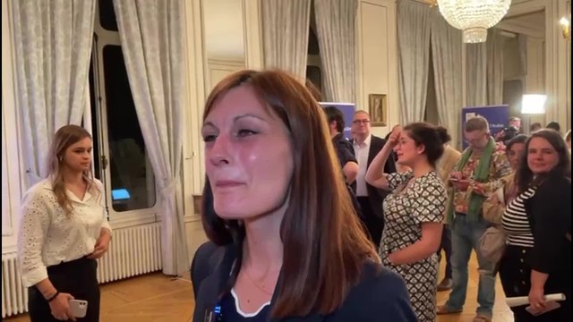 Angélique Ranc après le 1er tour des élections législatives 2024 (3ème circonscription de l'Aube)
