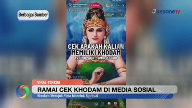 Ramai Cek Khodam di Media Sosial