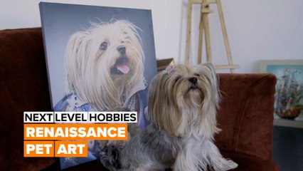 My unique hobby: Turning pets into royalty