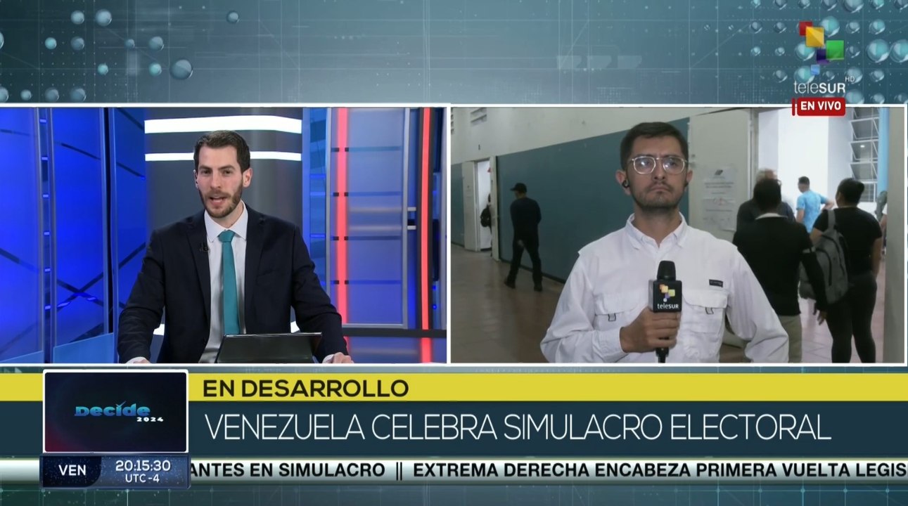 Las metas del simulacro en Venezuela fueron alcanzadas