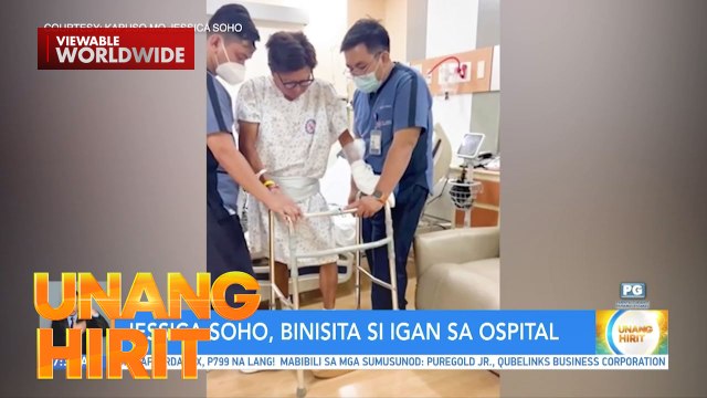 Jessica Soho, binisita si Arnold Clavio | Unang Hirit