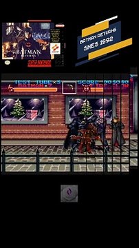 Batman Returns - SNES 1992.