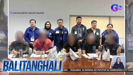 First batch ng mga tripulanteng Pinoy ng MV Transworld Navigator, nakauwi na sa bansa | Balitanghali