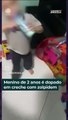 Vídeo mostra criança autista dopada após sair da creche; assista