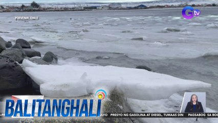 Bahagi ng Pacific Ocean, nagyelo | Balitanghali