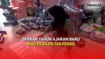 Berkah Tahun Ajaran Baru, Perajin Tas Pensil di Jombang Banjir Pesanan