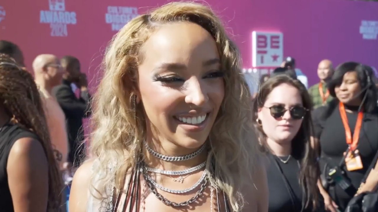 Tinashe Reacts to Janet Jackson Using Her Song "Nasty" at the 2024 BET Awards | THR Video