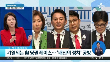 가열되는 與 당권 레이스…‘배신의 정치’ 공방