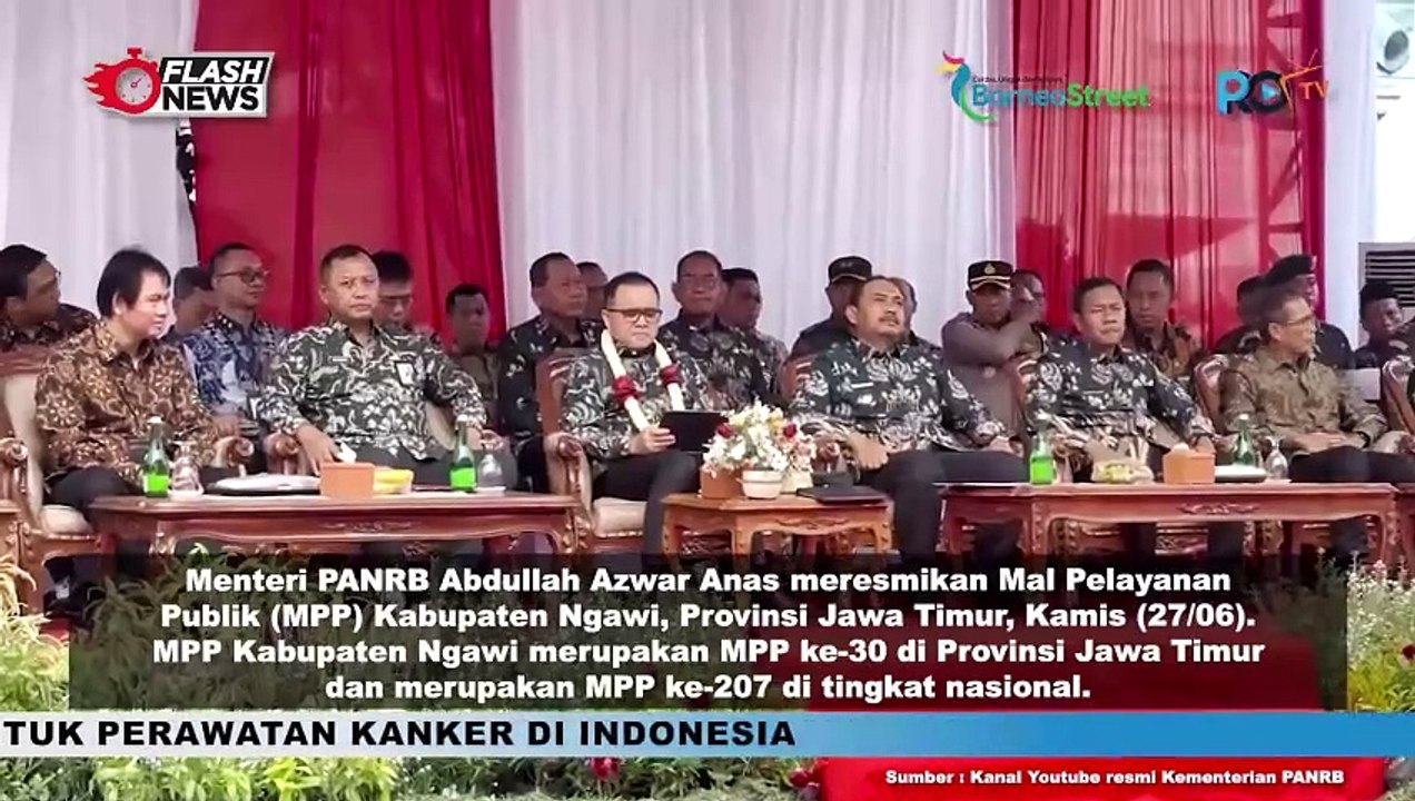 Menteri PANRB Resmikan Mal Pelayanan Publik (MPP) ke-207