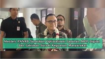 Menteri PANRB Tinjau Layanan Mall Pelayanan Publik Digital Jombang Jawa Timur