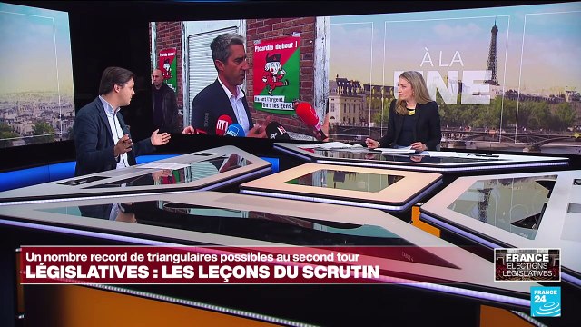 Législatives : un nombre record de triangulaires possibles au second tour