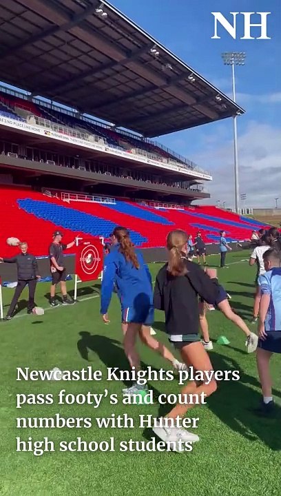 Newcastle Knights numeracy day | Newcastle Herald | July 1 2024