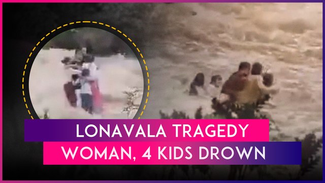 Lonavala Tragedy: 5 Of Family Swept Away At Waterfall Near Bhushi Dam, 3 Bodies Recovered