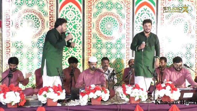 Nosho Suchyar Banh Pharh Leyi _ Khaqan Badar Kashan Badar Qawwal _ Live Noshahi Qawwali