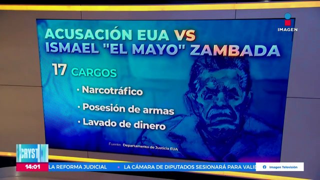 Ismael El Mayo Zambada se declara no culpable en tribunal en Nueva York