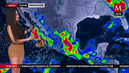 El clima para hoy 13 de septiembre de 2024, con Emily Quiñones