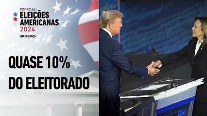 Trump ou Kamala: Quem levou o voto dos indecisos após debate? Especialistas analisam