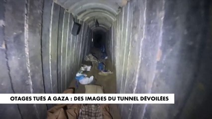 Otages tués à Gaza : de images du tunnel dévoilées