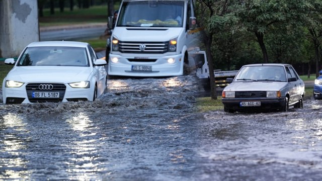 İzmir ve Edirne'de sağanak yağış etkili oldu