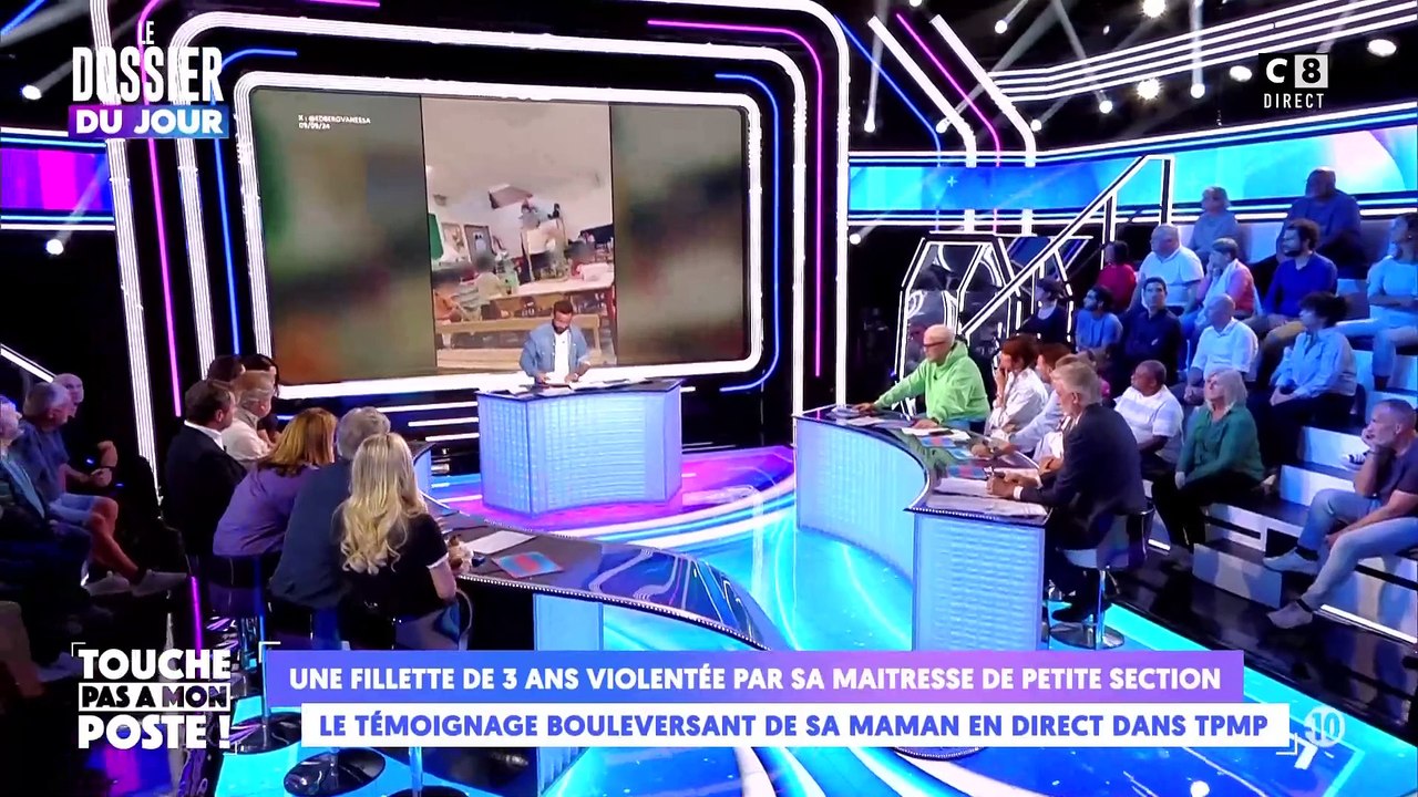 Regardez le témoignage de la maman de la fillette de 3 ans frappée par sa maîtresse à Paris : "La direction de l'école m'a dit que ce n'était pas grave et qu'elle n'avait pas été tuée !"
