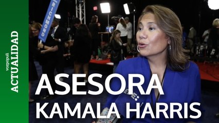 La asesora de Kamala Harris: "Trump depende del odio"
