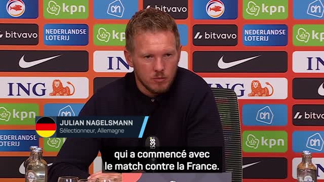 Allemagne - Nagelsmann : “Nous avons besoin de constance en termes de résultats”